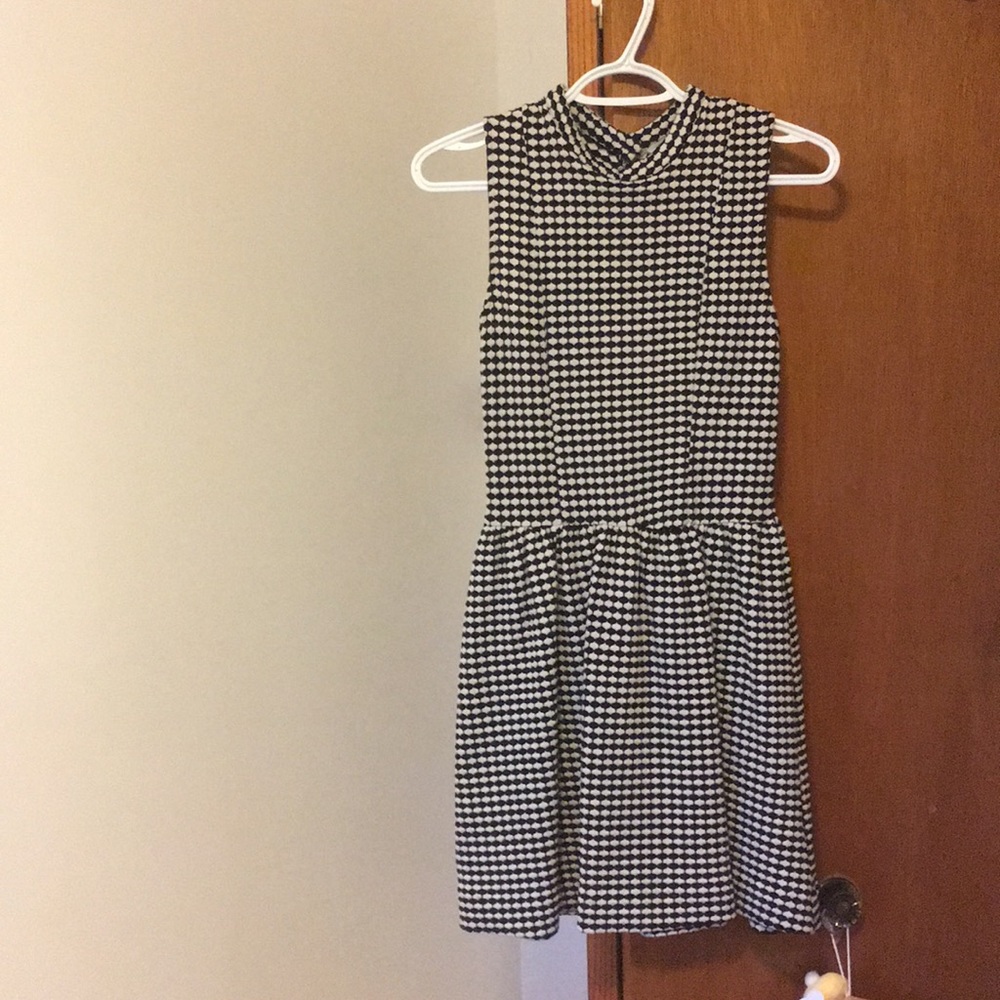 Black and white checkered like UO dress